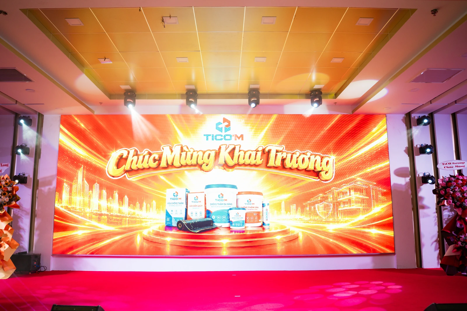 CÔNG TY CỔ PHẦN CHỐNG THẤM TICO MIỀN TRUNG (TICO’M) CHÍNH THỨC KHAI TRƯƠNG TẠI ĐÀ NẴNG
